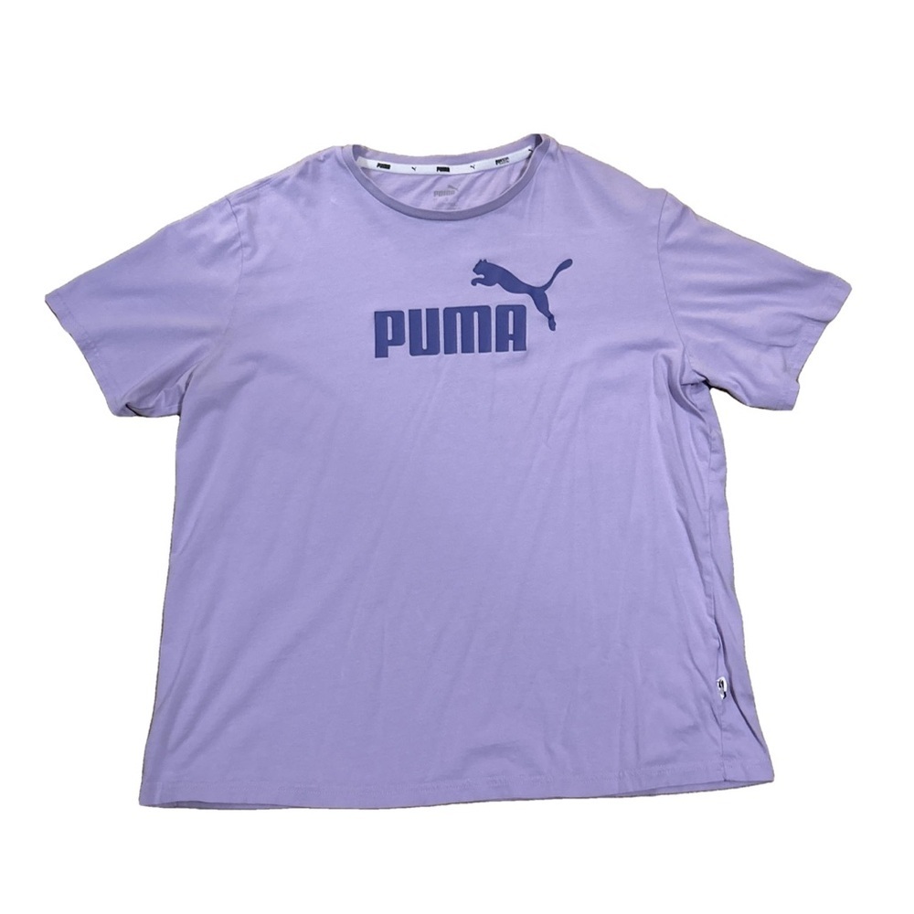 Women's Puma Purple Short Sleeve T-Shirt Size Large